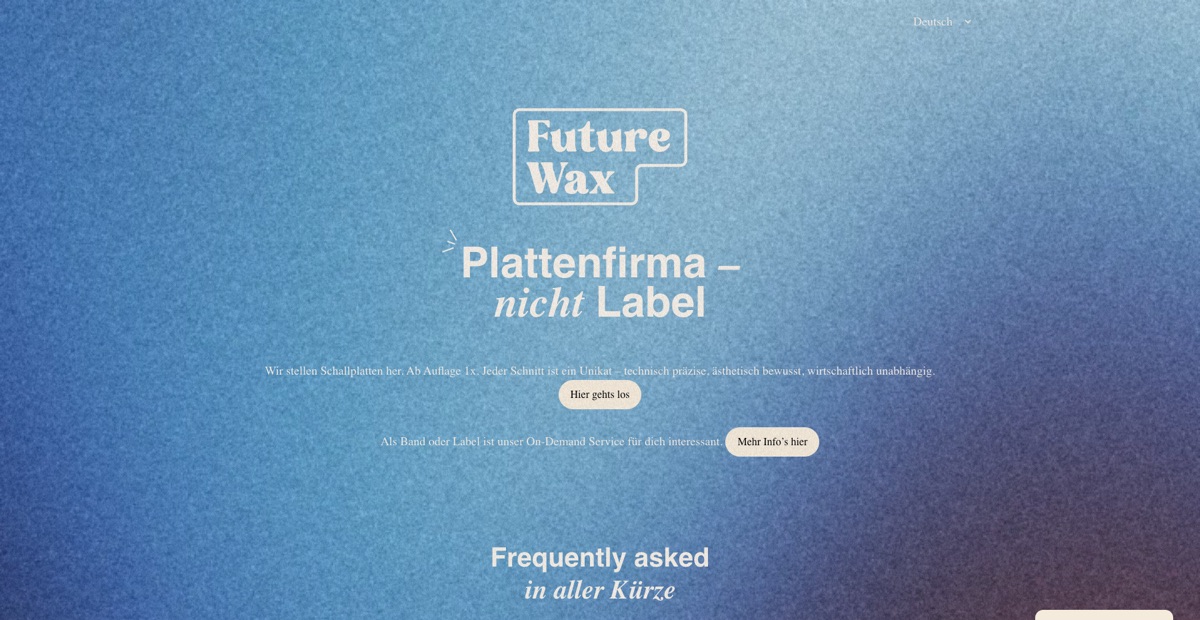 Future Wax Screenshot